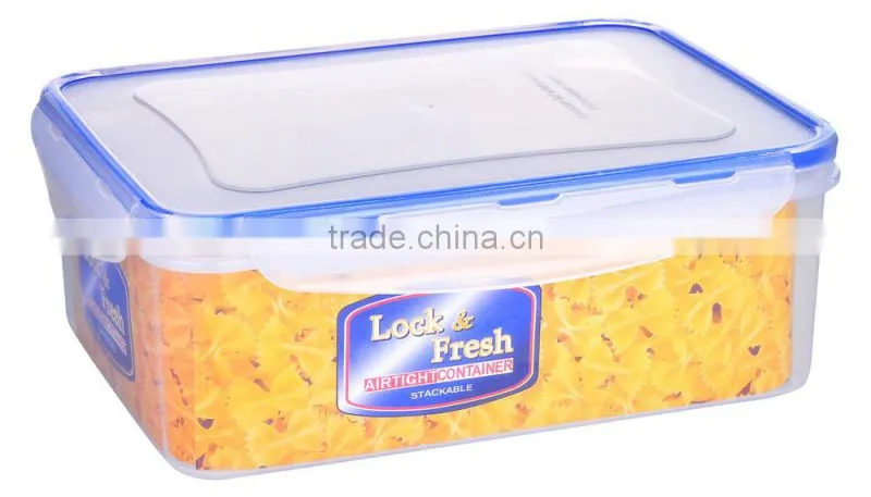 3100ml clear plastic vacuum containers/waterproof storage container/sugar container/vacuum seal containers