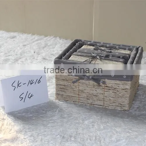Cheap Factory sale various used bakery wicker storage basket