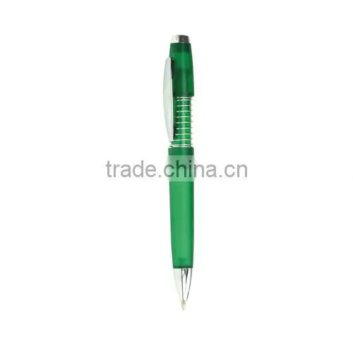 Hot ballpoint pen with spring for office use