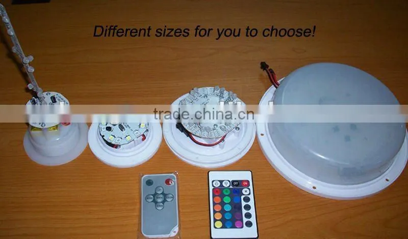 direct charge RGB rechargable lithium battery/led light for bright led furniture