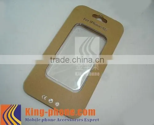 Kraft paper packing boxes with display plastic tray for phone case, gift paper boxes