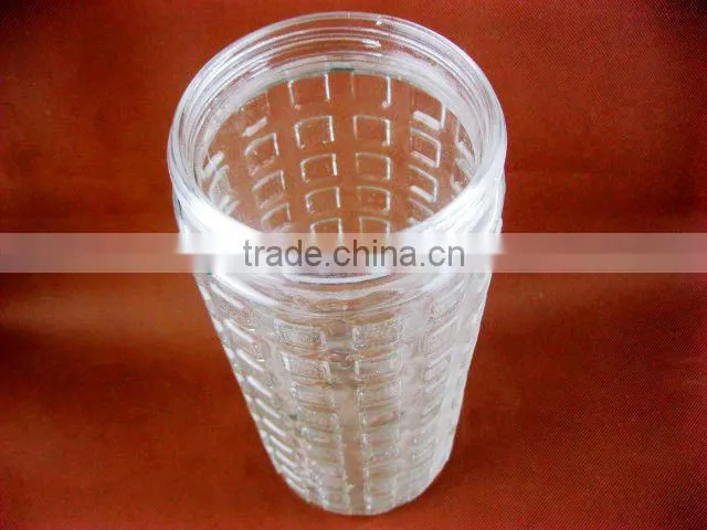 Glass storage jar