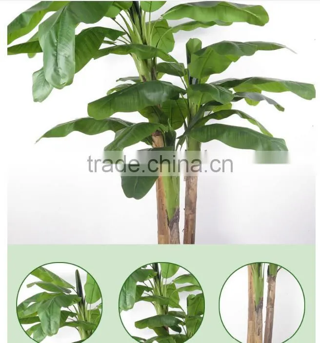 indoor artificial banana tree bonsai potted plants for sale