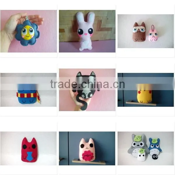 2017 Hot new bestselling product wholesale alibaba felt plush Cute pink bunny doll small plushies toy made in China
