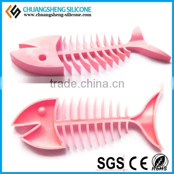 Eco-friendly silicone soap dish case