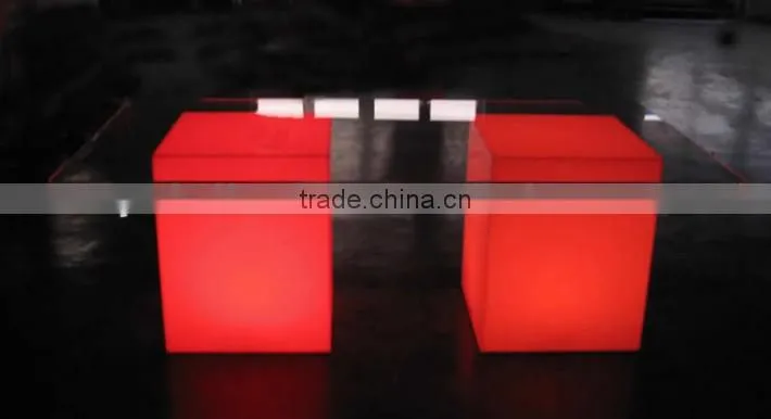 led furniture/led cube,led cube chair