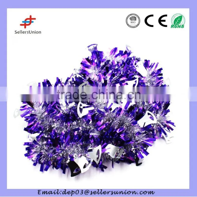 Christmas decoration garland PET PVC Material