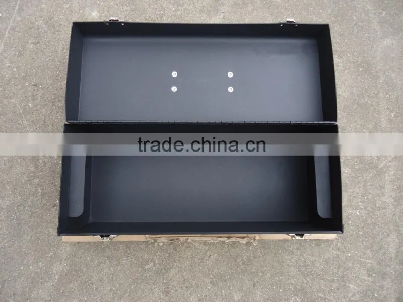Top high quality Steel tool kit box with a tray inside