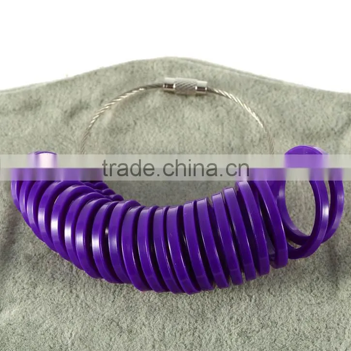 New Design Ladies Finger Ring Finger Ring Sizer Gauge Jeweler Jewelry Size Tool 3-13