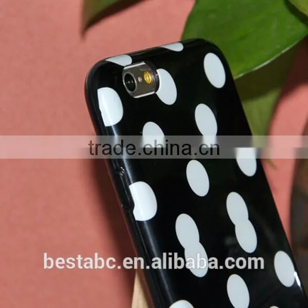 Frosted TPU stand phone accessory for iphone 6 , for apple iphone 6 case