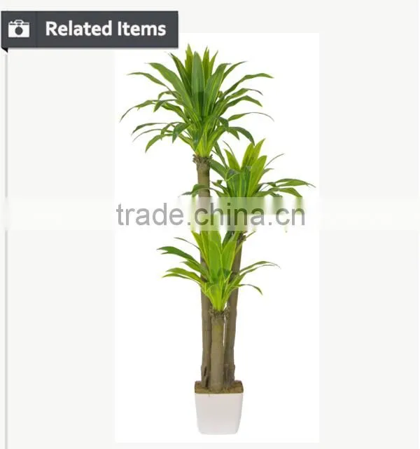 Hot sell decorative artificial indoor plant for living room decoration