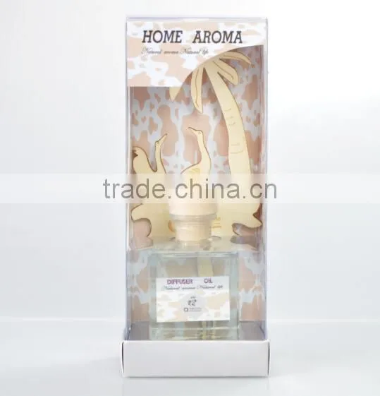 Hot 50ml home glass reed diffuser,aroma fragrance oil set