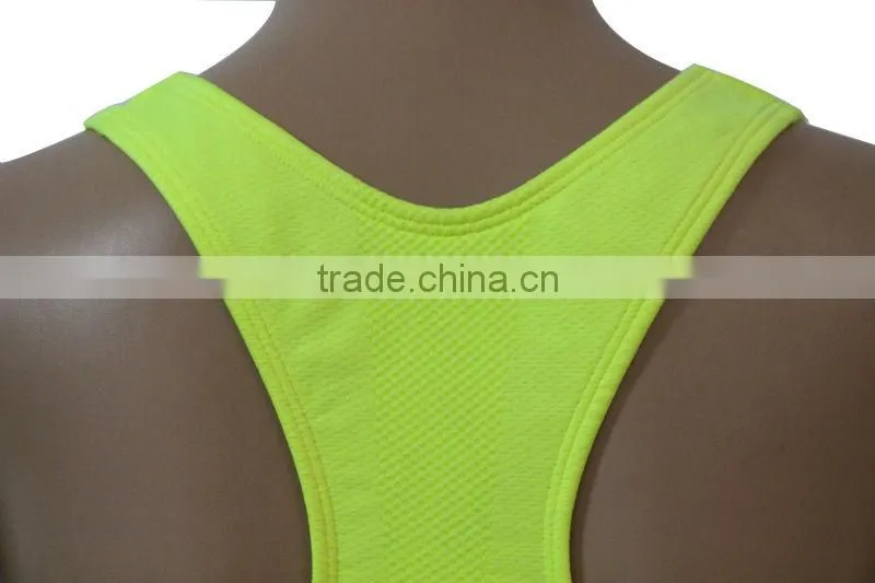 Yellow summer ahh bra for yoga and sports
