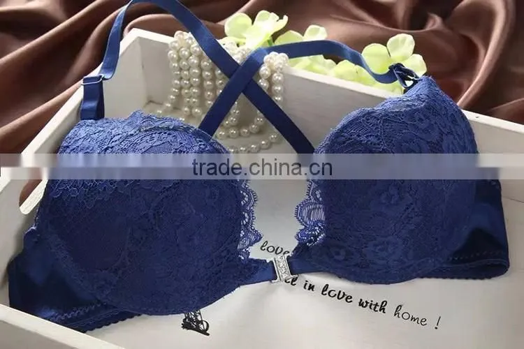 Lace ladies sexy panty and bra sets