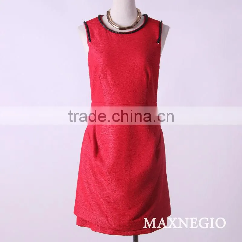 sleeveless women short elegant dresses for celebration