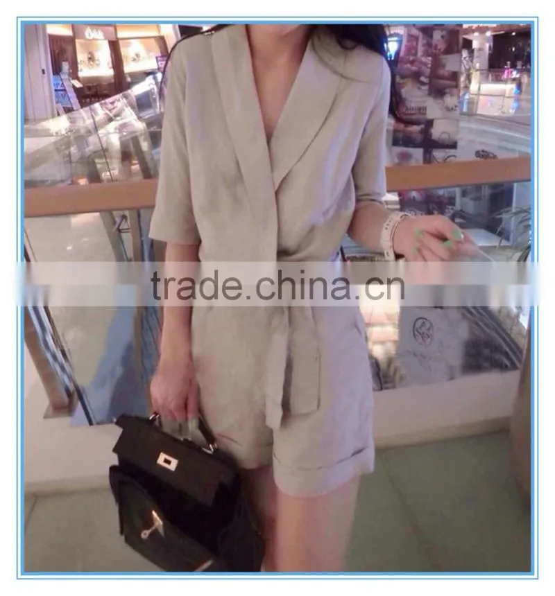 New Fashion Casual Slim Rompers Jumpsuits For Women 2016