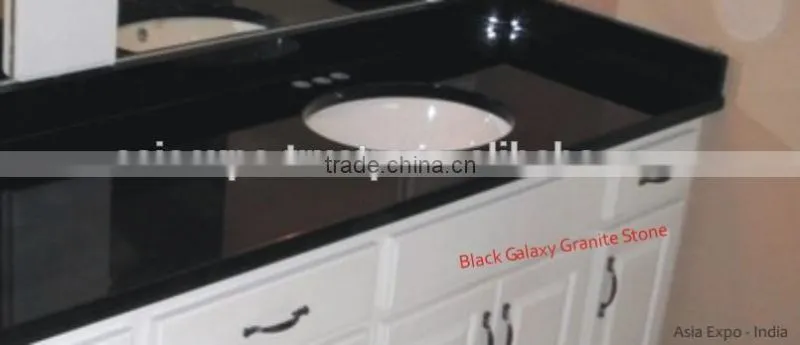 Indian Black Galaxy Granite Tilex 300 x 600 mm
