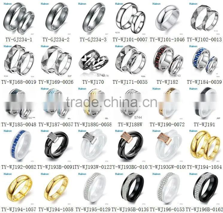 Latest High quality couple Tungsten ring
