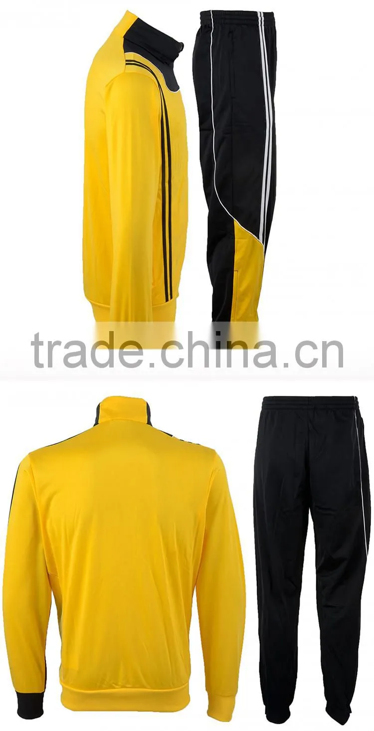 New dwsign training soccer tracksuit set patchwork sportweat suits men gym jacket jogger pants custom printed logo