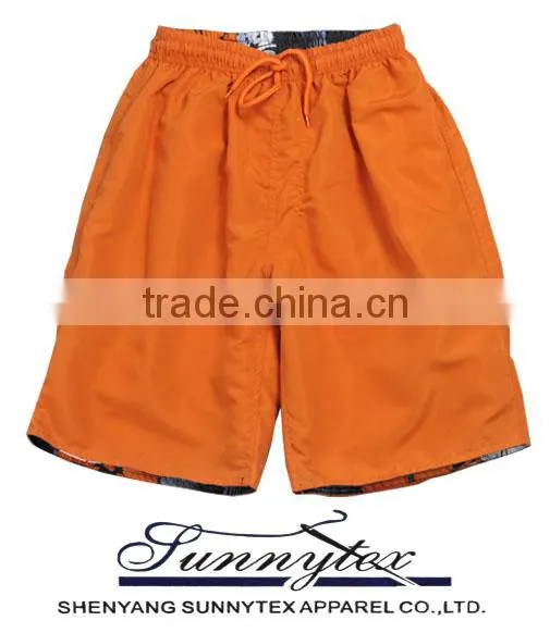 SUNNYTEX OEM 2015 microfiber swimwear trousers casual beach men short pants