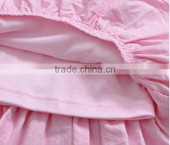 3 pcs set ,Corduroy Skirt + pink blouse + Bow Hat ,baby suit set