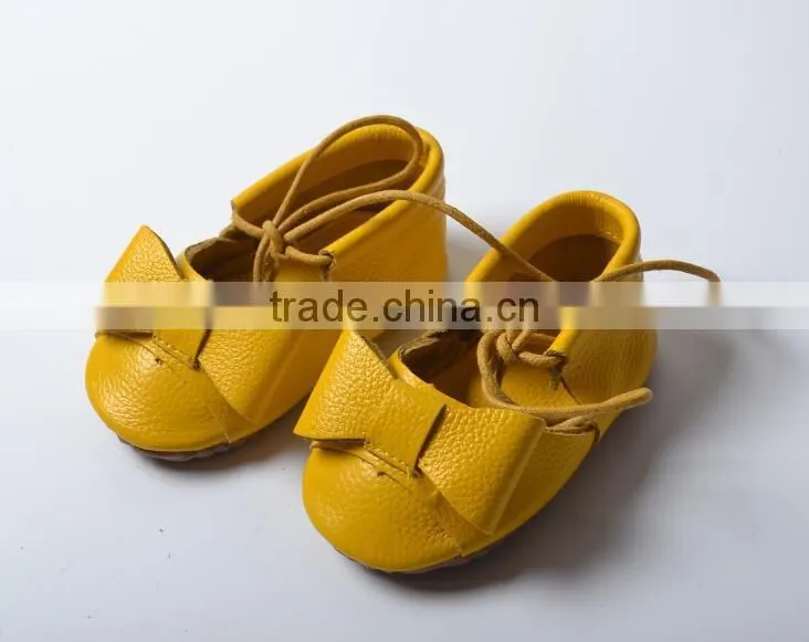 Lace fix leather baby moccasins, baby moccasins with lace