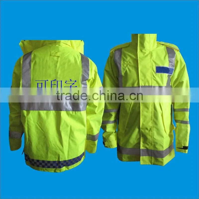 Field office waterproof reflective fashion vest with pocket