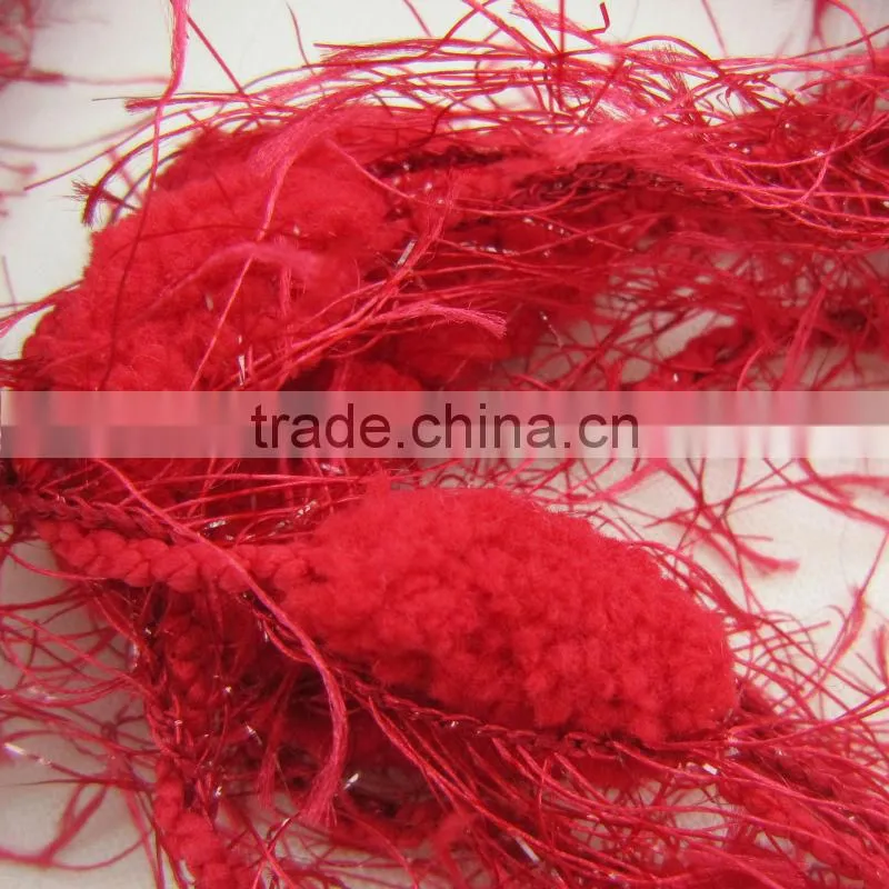 Fancy soft fluffy yarn