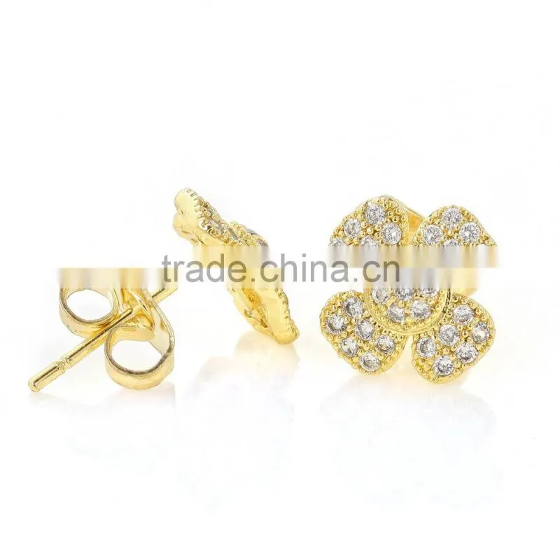 Hot sale fashion cubic earring excellent quality Zircon Stone Earring with different styles