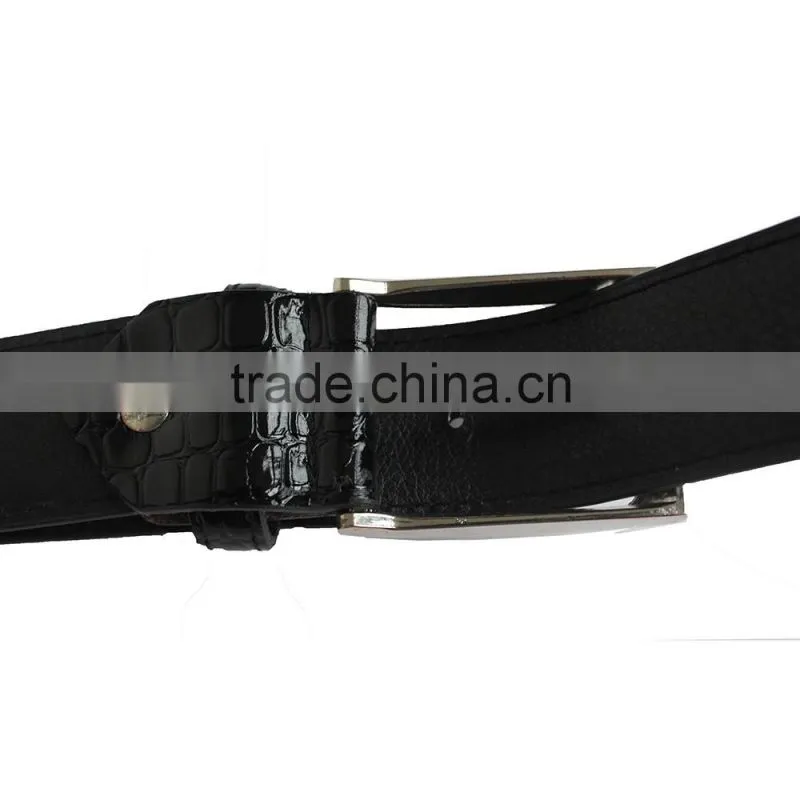 Customized durable Fashion PU Leather Belt Men outdoor sports belt