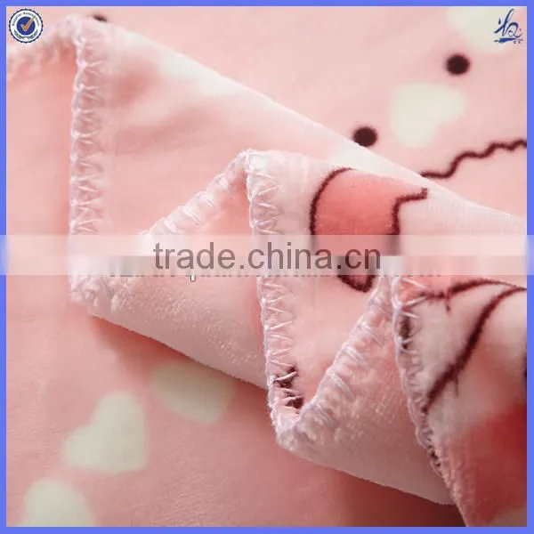 printed coral fleece clildren blanket/polyester fleece blanket
