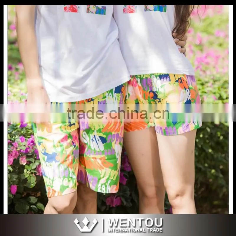 Wholesale Hot Style Fashion Couple Beach Shorts