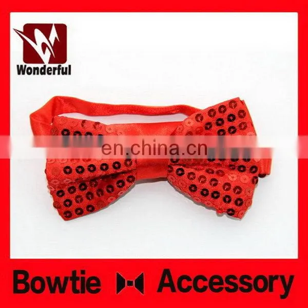 Customized useful dark purple bow tie