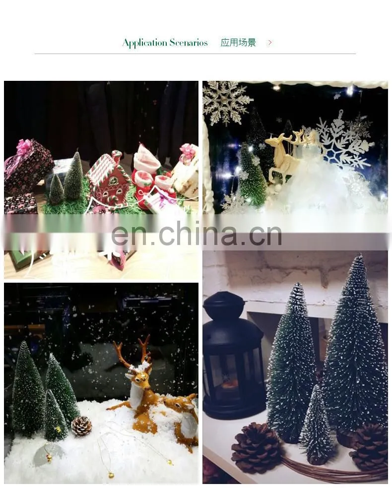 Home Party Snowflakes Mini Artificial Christmas Tree