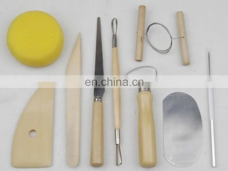 9pcs Basic Clay Tool Set in PP Box