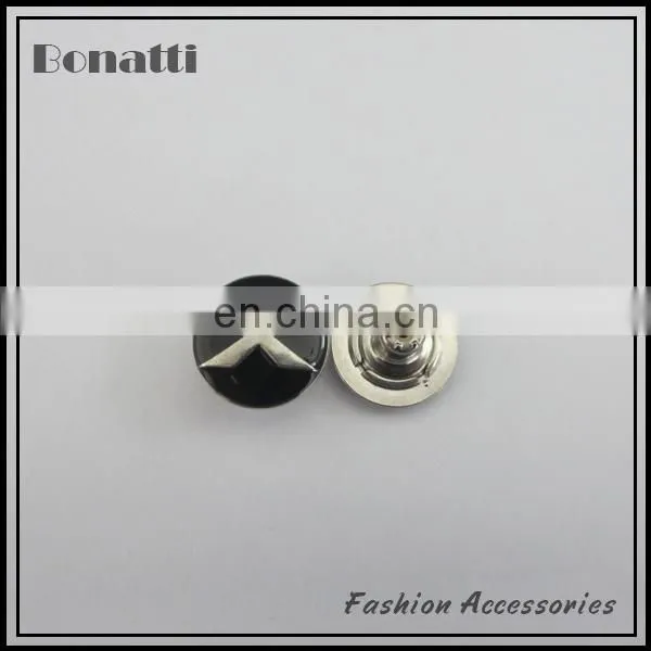 2014 new fashion rhinestone metal buttons for jeans