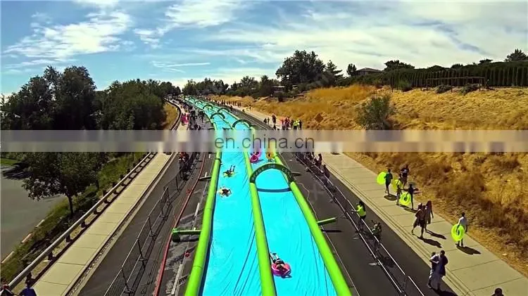Longest inflatable slip n slide the city in street for sale