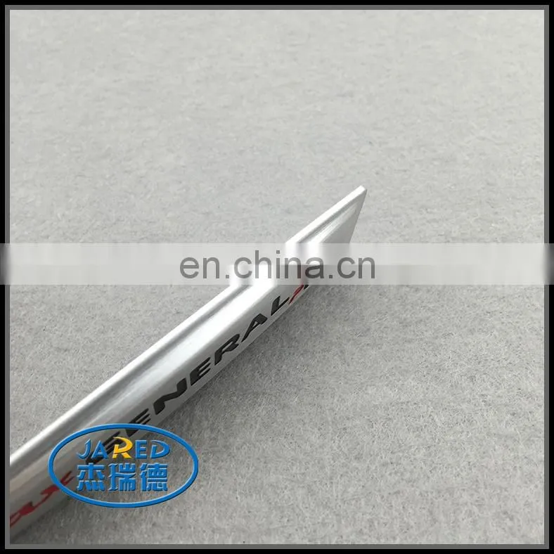 customized aluminium name badge name label