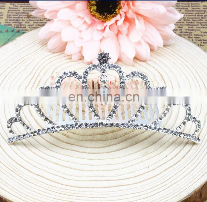 New children's stereo crown Wholesale fashion children crowns and tiaras jewelry