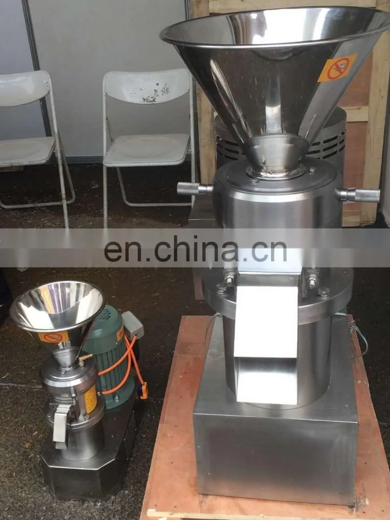 Commercial Mango Pineapple Jam Maker Pistachio Seseme Tahini Tamarind Paste Grinding Small Peanut Butter Making Machine