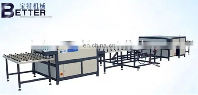 Aluminum spacer bar insulated insulating glass line