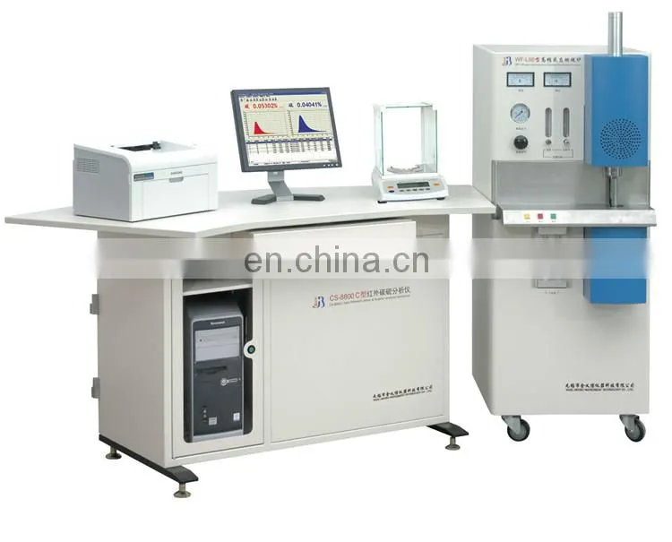 High Precision Leco Crucibles Carbon Sulfur Analyzer for Ore