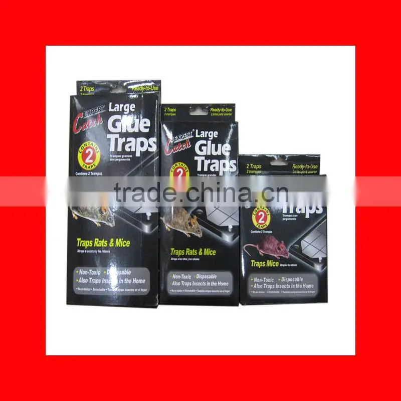 Paper board mouse glue trap