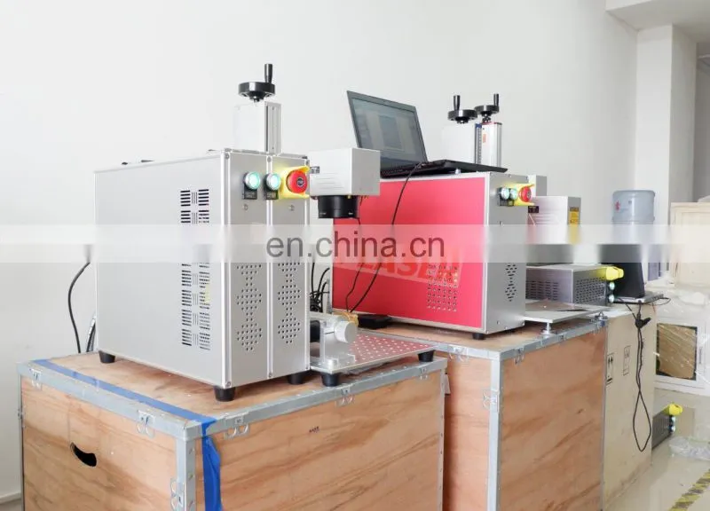 Outstanding pet bottles recycle polyester staple fiber making machine mini fiber laser marking machine 20w