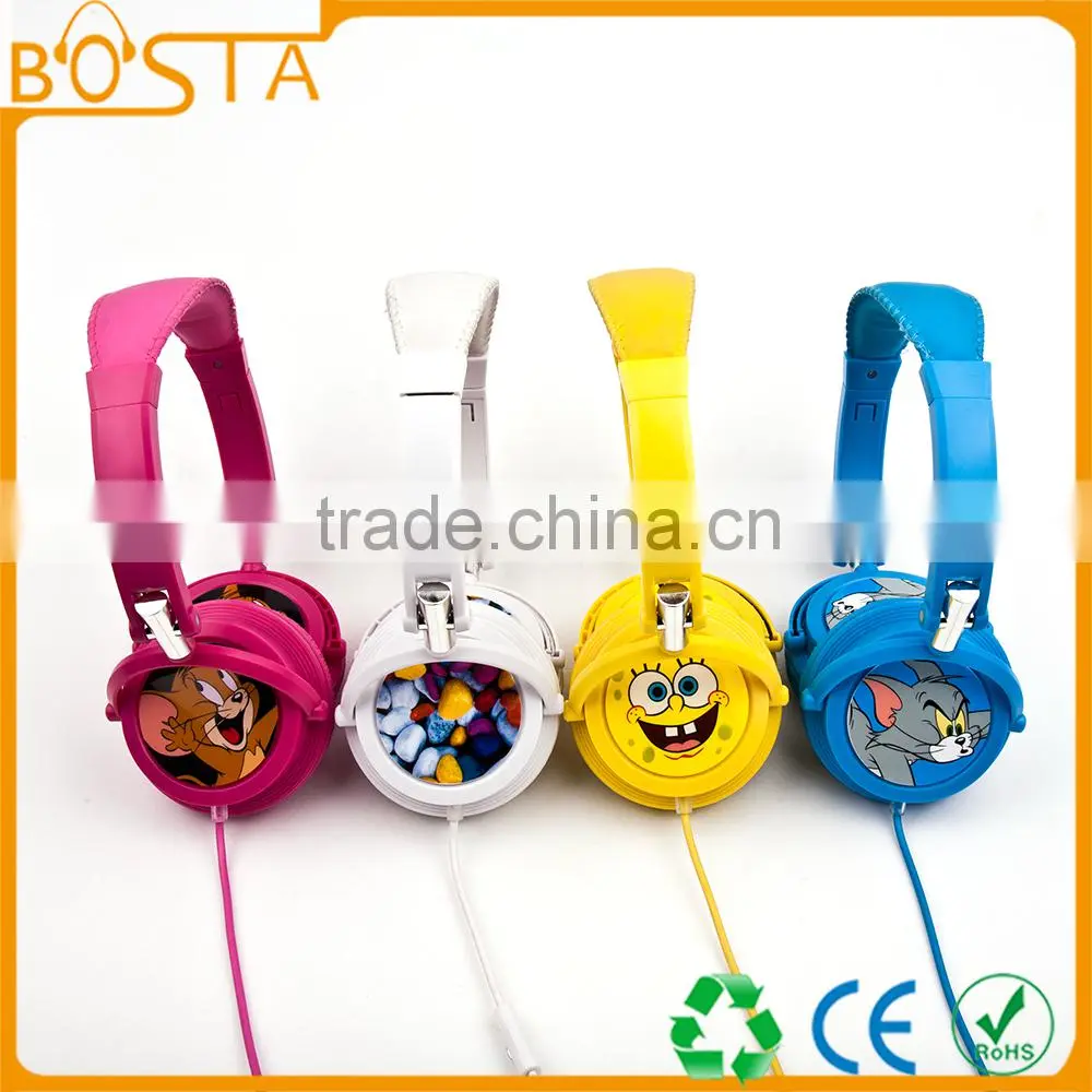 Clearance sales sports colorful music stereo mobile ribbon bluetooth headsets 2.0