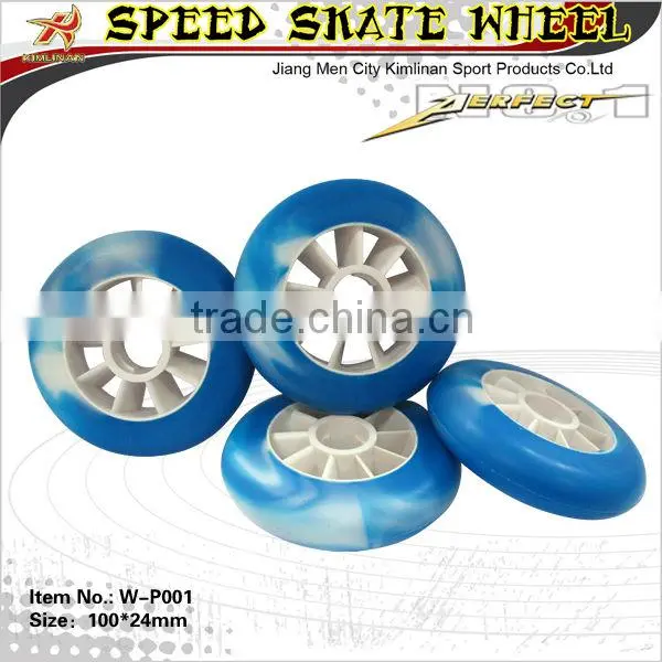 super high rebound inline skate pu wheel in 110mm HOT