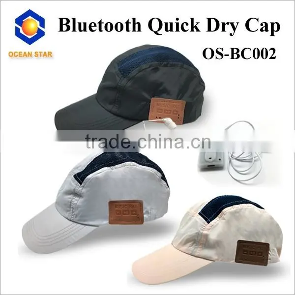 2016 new item bluetooth cap Bluetooth baseball cap cool Bluetooth snack cap