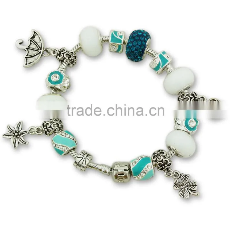 2015 Wholesale popular new bracelet jewelry vintage European personalized friendship beads bracelet