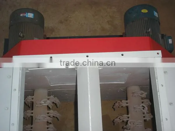 chicken manure fertilizer chain crusher/fertilizer crushing machine