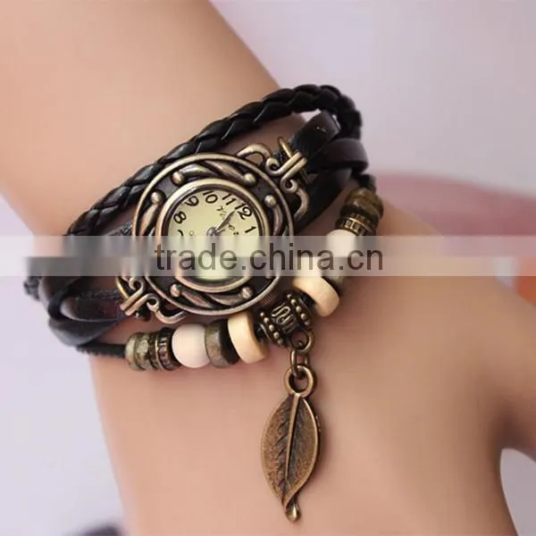 2015 Hot Selling New Style Lady Watch Vintage Watches Bracelet